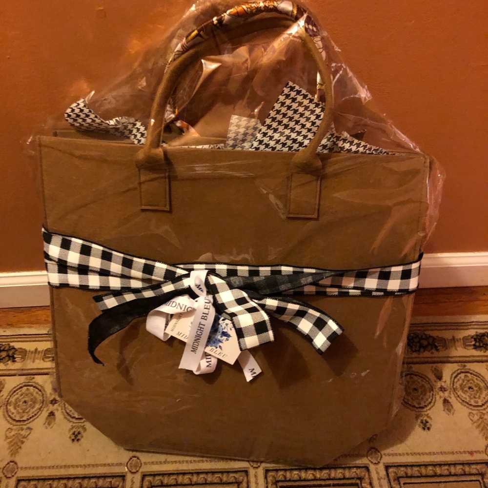 Midnight Bleu Large Purse